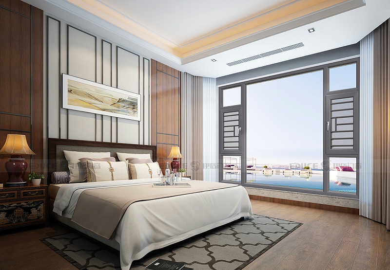 斷橋鋁合金門窗什么牌子的好？普羅旺斯-90mm 灰色